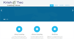 Desktop Screenshot of krishtec.com