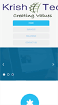 Mobile Screenshot of krishtec.com
